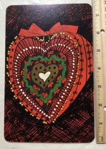 Heart Cardboard Oversized Postcard - Picture 1 of 2