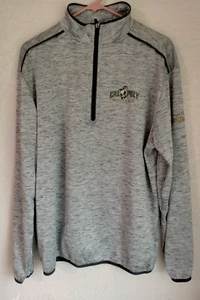 CAL POLY POMONA Gray Long Sleeve Pullover Mock Neck Shirt Mne's Size XL - Picture 1 of 12