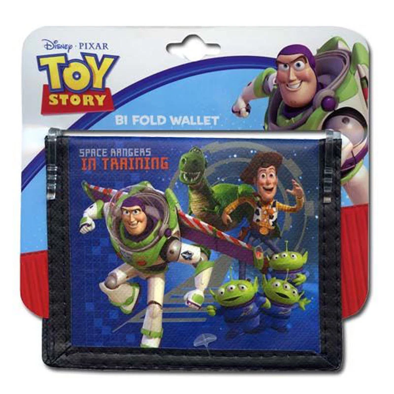 Wallet Bifold Non-Woven Toy Story Space Rangers In Traning Kid Party Favor New - Image 1 of 1