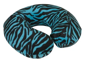 Blauer Tiger Tiermotiv Velours Memory Foam Reise- & Stützkissen Nackenkissen - Bild 1 von 2