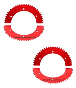 Go Kart Sprocket #35 Chain 58, 59 Tooth Drift Trike Axle Hub Split Sprockets - Picture 1 of 4