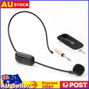 UHF Headset Wireless Microphone with Receiver for Teaching Voice Amplifier - Picture 1 of 12