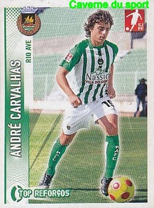 347 ANDRE CARVALHAS PORTUGAL RIO AVE.FC STICKER FUTEBOL 2009 PANINI