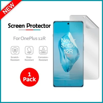 B2G1 FREE LCD Ultra Clear HD Screen Protector for Android Phone OnePlus 12R - Изображение 1 из 4