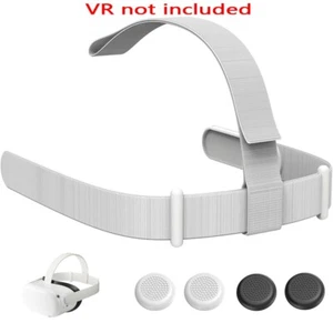 Head Strap For Meta Oculus Quest 2 VR Headset Soft Band Holder Replacement Part - Picture 1 of 6