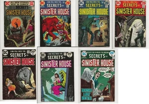 Secrets of Sinister House DC Horror Comics Lot 6, 8, 10, 12, 13, 15, 17,  - Bild 1 von 15