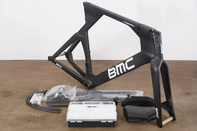 NEW 2020 L (Large) BMC Timemachine TM01 FRS Disc FRS Frameset CBN-WHT-BLK - Image 1 of 4