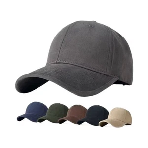 XL Oversize Baseball Cap Uni Freizeit Sonnenhut für einen großen großen Kopf 23,6"-25,6" - Bild 1 von 16