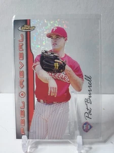 Topps Finest Peel & Reveal Sparkle Pat Burrell RC 1999 - Imagen 1 de 4