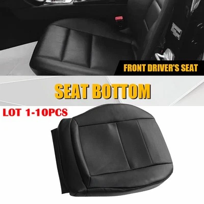1-10X Cubierta de asiento de cuero inferior del conductor para 08-14 Mercedes Benz C250 C300 C350 EA Foto 1 de 4