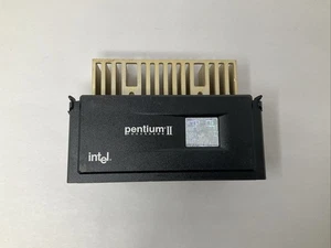 Intel Pentium ii 80522PX300512EC SL28R 300MHz Slot Card Vintage CPU Philippines - Picture 1 of 9