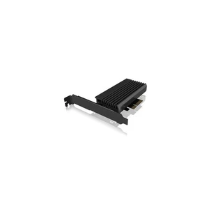 10x HD enclosure M.2 > PCIe ICY Box SSD adapter Black - Bild 1 von 5