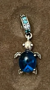 Genuine Pandora Murano Turtle Charm - Picture 1 of 4