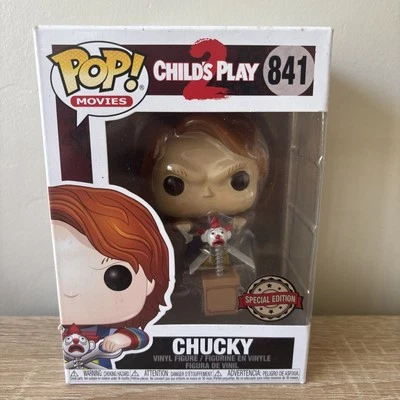 Funko Pop! Collectible Figures Child's Play 2 Chucky with Scissors #841 - Image 1 of 4