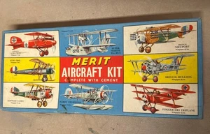 Merit Aircraft Kit 1/48 Scale DH Tiger Moth Vintage Model - Picture 1 of 11