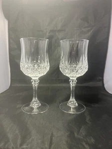 Vintage Crystal Wine Glasses {2} - Picture 1 of 3