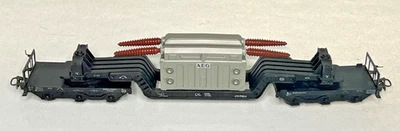 Marklin HO Scale No. 4617 Low Loader Wagon w/AEG Transformer Load - Image 1 of 4