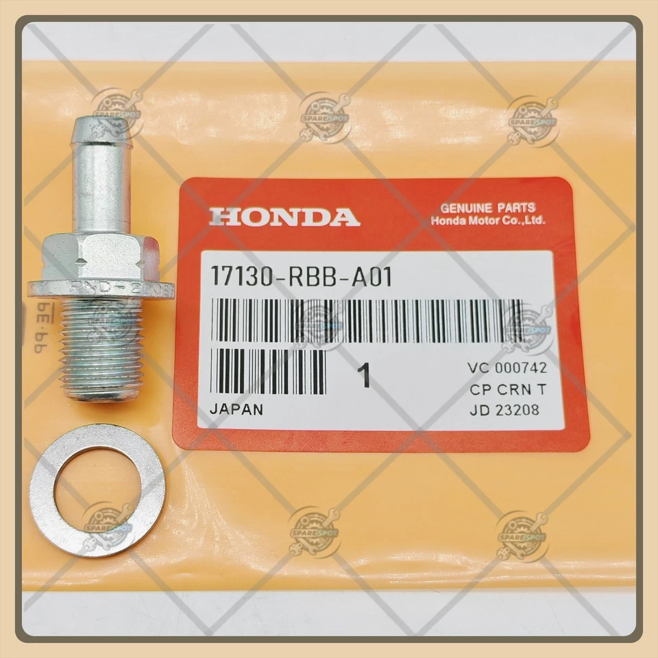 Válvula PCV genuina con lavadora 17130-RBB-A01 para Acura TSX Base 2004-2014 Honda Foto 1 de 4
