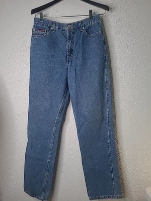 Tommy Hilfiger Vintage Y2K 1999 Relaxed Jeans Women's 9 / 32 Inseam Made In USA  - Image 1 of 4