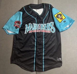 Mariachis De Nuevo Mexiko Albuquerque Baseball schwarz Trikot Größe M / Medium - Bild 1 von 3