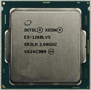 Intel Xeon Quad-Core E3-1260Lv5 2.90GHZ 8MB FCLGA1151 Server CPU Processor SR2LH - Picture 1 of 3
