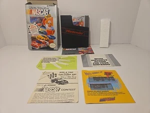 Vtg Bill Elliott's Nascar CIB NES Game Box Manual Nintendo Tested Working  - Picture 1 of 16