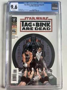 Star Wars: Tag & Bink #1 Dark Horse 2001 1st Appearance CGC 9.6 WP - Picture 1 of 2