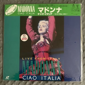 MADONNA - Ciao Italia Live From Italy 1988 OOP Laser Disc Obi Japan WPLR-63 NEW - Picture 1 of 11