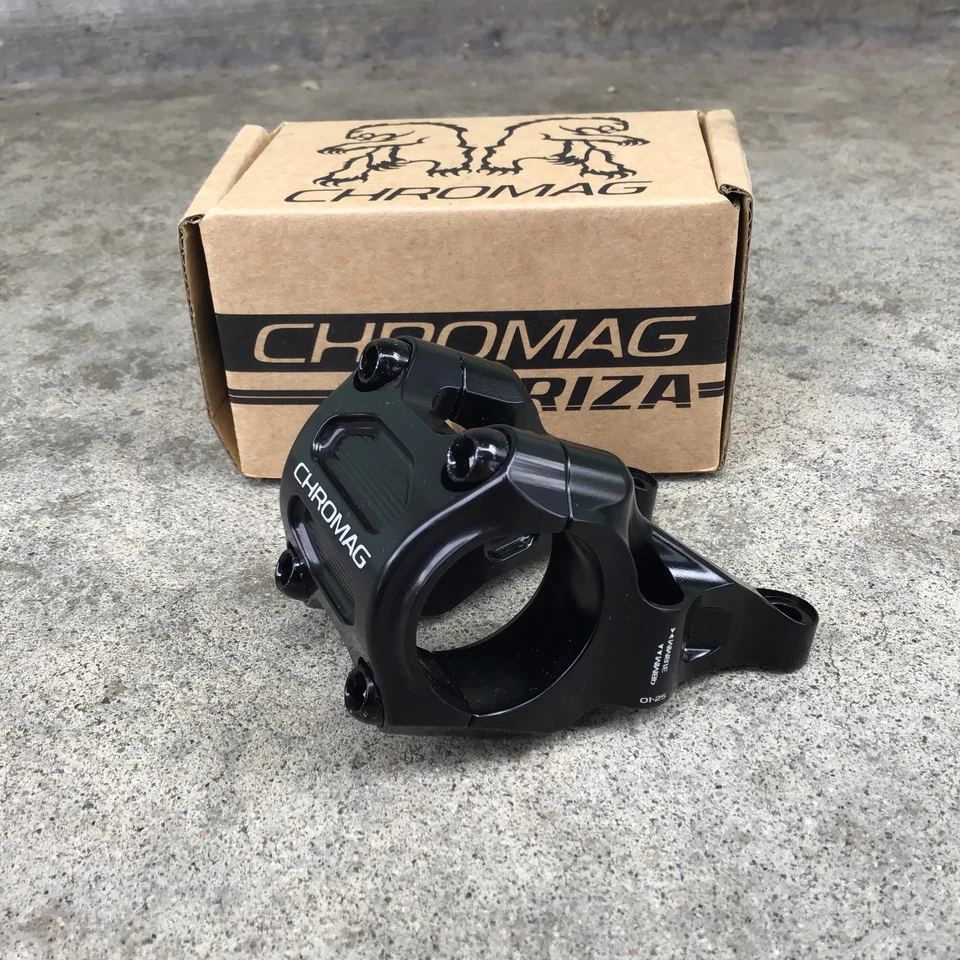 Chromag Riza Direct Mount 31.8mm Clamp Diameter 48mm Length Black 100-019-019 - Image 1 of 4
