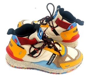 Zapato para hombre Lacroste - Run Breaker 222 2 SMA textil - talla 8 blanco roto/marrón - Imagen 1 de 12