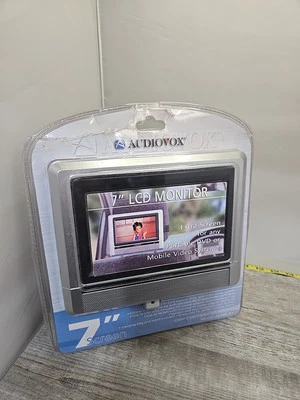 Audiovox AVM6781 Monitor Only LCD Screen Truck Car Headrest - Image 1 of 4