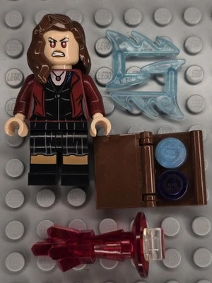 Lego Marvel Super Heroes Minifigura SH0174 La Bruja Escarlata Wanda Maximoff Foto 1 de 4