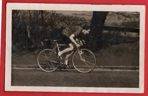 WIRRAL. CYCLE CLUB RIDER G M HORSLEY G BOWDEN OF OXTON BIRKENHEAD RP - Imagen 1 de 2