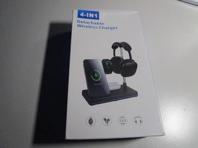 Cargador inalámbrico desmontable 4 en 1 (nuevo) Foto 1 de 4