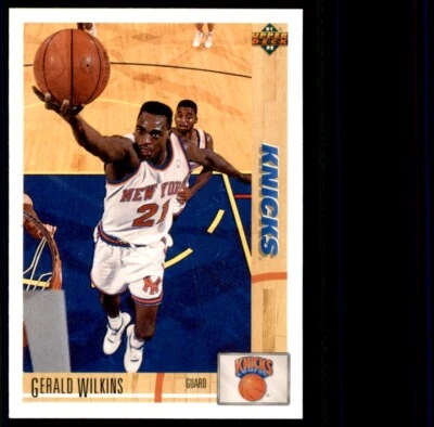 1991-92 Upper Deck #234b Gerald Wilkins - Image 1 of 2
