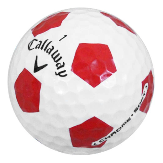 120 bolas de golfe usadas Callaway cromadas Truvis macias vermelhas AAA/boa qualidade *VENDA!* - Imagem 1 de 4