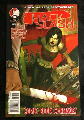 HACK SLASH COMIC BOOK CARNAGE 1 FEDERICA MANFREDI DDP NM SKOTTIE YOUNG SEELEY - Image 1 of 4