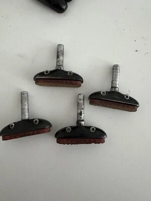 CORIMA ABSOLUTE VINTAGE MTB CORK BRAKE PADS SET - pattini sughero MTB #2 Foto 1 de 4