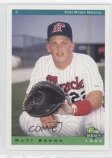 1993 Classic Best Fort Myers Miracle Matthew Brown #4