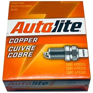 Autolite 254 Kupferkern Zündkerzen 4er Pack, Kleinmotor, 009100003706 - Bild 1 von 4