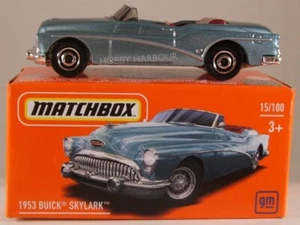 MATCHBOX POWER GRABS #15 1953 Buick Skylark convertible, 2021 issue (NEW in BOX) - Picture 1 of 3