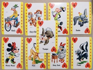 1960’s Walt Disney Productions Card Lot - Minnie Mouse, Pluto, Daisy, Goofy, etc - Picture 1 of 2