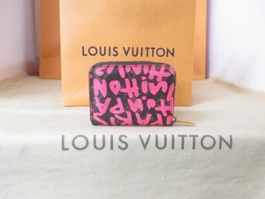 Louis Vuitton Graffiti Monogram Zippy Coin Purse Zip Zipper Wallet M93708 - Picture 1 of 10