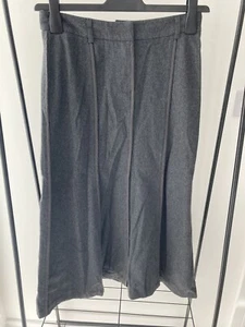 Per Una by Marks & Spencer Ladies Long Grey Wool Skirt Size 10 - Picture 1 of 8