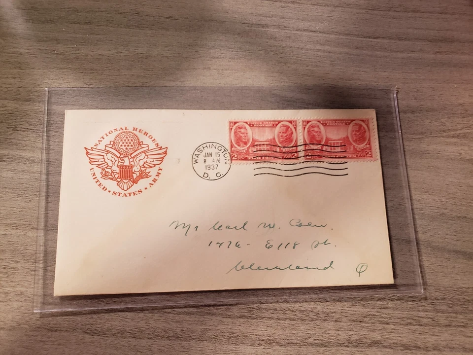 Scott #787 2cent US Army first day of issue house of Farnum cachet - Image 1 of 1