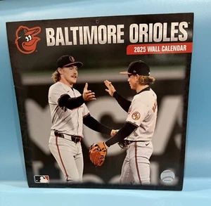 Baltimore Orioles 2025 12x12 Team Wall Calendar by Turner Licensing - Picture 1 of 2