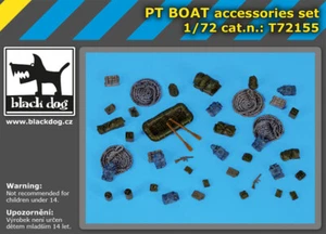Black Dog 1/72 PT Boat Accessories Set - Picture 1 of 1