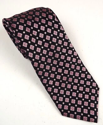 Tie Rack Men's Necktie 3.75inch Wide 100% Silk Free Shipping - Image 1 of 4