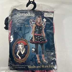 Disfraz de preadolescente calaveras y estrellas estrangulantes grande - Imagen 1 de 13