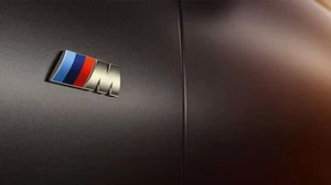 BMW G12 7 SERIES 760LI M TRI COLOR ///M EMBLEM LOGO BADGE GENUINE OEM NEW GREY - Picture 1 of 2